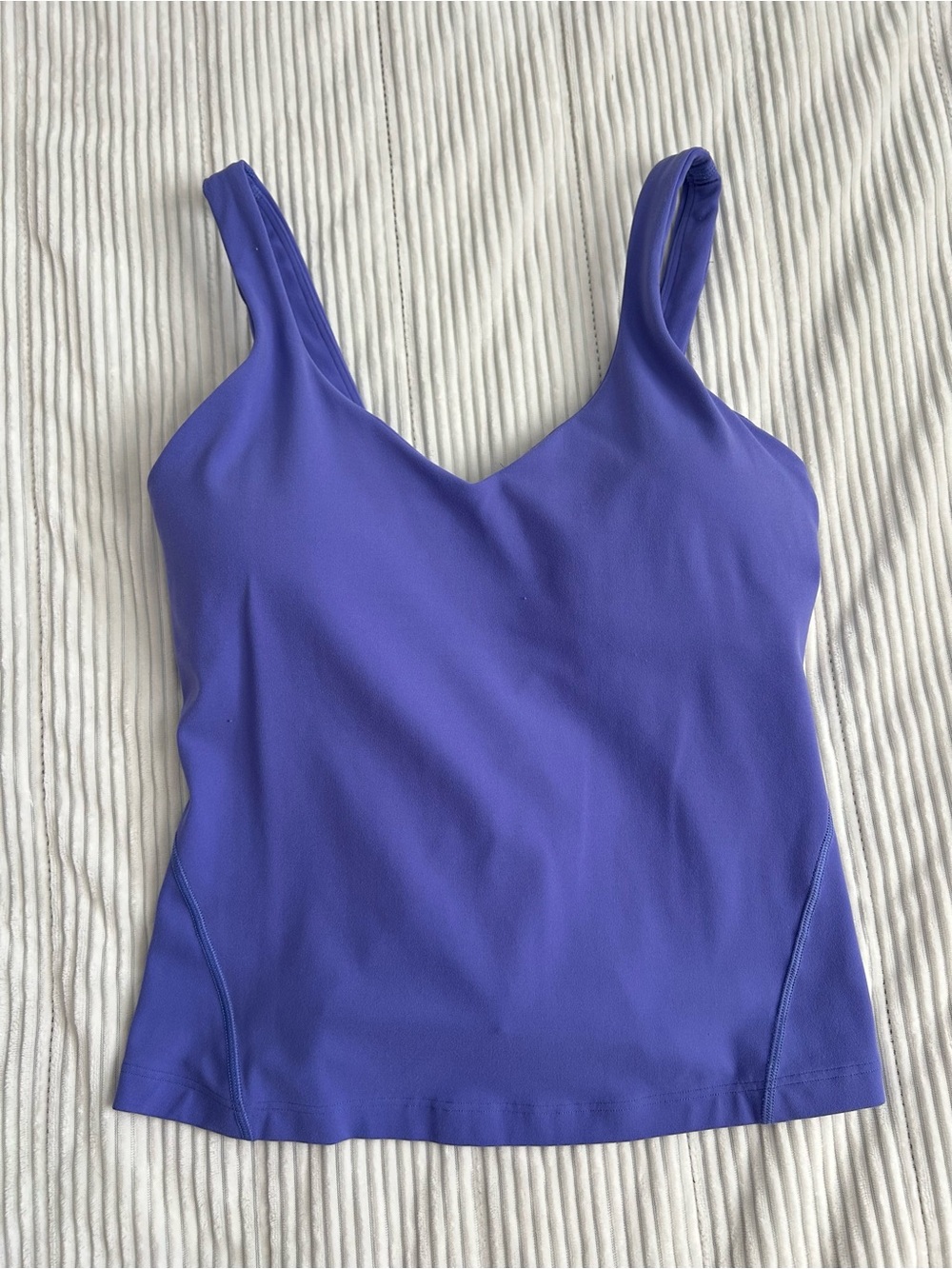 Women's Purple V-Neck Lululemon Tank Top